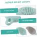 Healifty Shampoo Massage Brush Set - Scalp Massager, Body Scrubber, Face Brush for Kids & Newborns - 6 Pcs - Buy Online on GoSupps.com