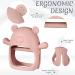 6 Pcs Silicone Baby Teether Mitten Set - Teething Toys for Babies 3+ Months | Anti-Drop, Chewable, and Soothing Infant Teething Toys - Buy Online on GoSupps.com