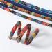 kawehiop Spiral Lock Hair Tie Colorful Embedded Long Ponytail Holders Curly Bohemian Style Curling Rod Ties Dreadlock Accessory Multicolor - Buy Online on GoSupps.com