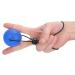 Demeras Wrist Finger Massage Exerciser - Stress Relief Fitness Training Squeezing Balls with Bungee Cord | Blue 30 Degrees - Buy Online on GoSupps.com