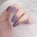 Laza 96pcs Colorful Fake Nails - Grape Rum Ballet Medium Matt Full Cover Long Acrylic Nails for Daily Use - Buy Online on GoSupps.com
