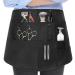 Hair Stylist Apron with 5 Pockets Waterproof Barber Apron for Men & Women Bleach-proof Hair Stylist Apron Hairdresser Apron for Salon Cosmetology