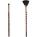 Make Up Brushes LaRoc 10pc - Professional Diamond Makeup Brush Set Complete Coverage Make Up Set - Concealer Powder Brush Eyeliner Eyeshadow Brushes & More - Deep Bronze - Buy Online on GoSupps.com