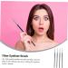 NOLITOY 4pcs Fine Eyeliner Brush Eyeshadow Applicators Makeup Applicators Eye Tool Brush Girl Travel Suite - Buy Online on GoSupps.com