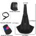 ESPFHN Pet Sling Carrier Reversible Hands Free Sling Carrier Shoulder Bag Adjustable Tote Bag with Front Pocket Outdoor Travel Sling Carrier for Small Dog Cat Rabbit Walking Daily Use Black - Buy Online on GoSupps.com