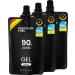 Precision Hydration 90 Energy Gels - Mild Taste 90g Carbohydrates Easy to Digest Perfect for Endurance Athletes Running & Long Duration Sports 153g (Pack of 3)