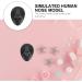 Fomiyes Jewelry Stand - Flexible Silicone Nose Artifice for Beauty & Acupuncture Practice | 8x5.5cm Black - Buy Online on GoSupps.com