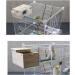 PINVNBY XL Parakeet Nesting Box for Parrots - Wood Breeding House for Lovebirds, Cockatoos, Budgies, Finches, Canaries, and Medium-Sized Birds - 13.4x6.9x7.7inches - Buy Online on GoSupps.com