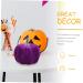 Ciieeo 10 Pcs Flannel Foam Pumpkin Decor Ornament Small Velvet Pumpkins Fabric Jack o Lantern Artificial Vegetable Halloween Pumpkin Diy Pumpkin Models Photo Prop Household Purple Crafts - Buy Online on GoSupps.com