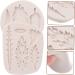 Alipis 4 Pcs Leaf Mold Baking Cakes Molds Candle Decor Candy Mold Xmas Fondant Molds Resin Molds Palm Multi-Function Fondant Mold Soap Silicone Molds DIY Clay Silica Gel White Small Cake - Buy Online on GoSupps.com