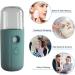 Mini Facial Mister Handheld Face Mist Sprayer Moisturizing USB Recharging Skin Hydration Tool 30ml Green Handy Moisturizing Sprayer - Buy Online on GoSupps.com
