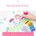 LUCKY 208 PCS Art Supplies Drawing Art Kit | Double Sided Trifold Easel, Oil Pastels, Crayons, Colored Pencils, Watercolor Pens | Gift for Girls Boys Artist - Pink - Buy Online on GoSupps.com