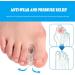 2 Pairs Gel Toe Separators | Bunion Corrector & Toe Spacers for Men & Women | Pain Relief for Overlapping, Hammer & Crooked Toes | Breathable & Reusable - Buy Online on GoSupps.com