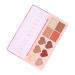 Buy Multi 4 in 1 Face Palette - Eyeshadow Blush Contouring & Highlighter | Red Brown Makeup Cosmetic Palette - International Shipping - Buy Online on GoSupps.com