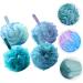 Homoyoyo 4pcs Bath Ball Body Wash Scrubber | Exfoliating Shower Loofah Sponges Set - Buy Online on GoSupps.com