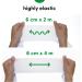Medrull Universal Elastic Bandage - 2 Pieces 6cm x 4m | Air-Permeable & Stretchable with Clips - Ideal for International Shipping - Buy Online on GoSupps.com
