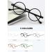 Abetos Retro Blue Light Filter Glasses for Men & Women - Modern Round Anti-Blue Light Reading Glasses - 1.5x Visual Aid - Buy Online on GoSupps.com