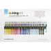 KINGART Gel Stick Artist Water Soluble Pigment Crayons Set - 48 Colors with Storage Case - Buy Online on GoSupps.com