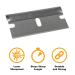 CANOPUS Single Edge Industrial Razor Blades - Made in USA - Heavy Duty Straight Edge Razors - Box & Carton Cutter Replacement Blades - Glass & Paint Scraper Razor Blades - 100 Count - Buy Online on GoSupps.com