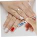 POPETPOP 1 Set crystal rhinestones flatback colorful rhinestones Nail Pen jewelry tool drawing tool Diamond drawing bead set diamond brush charm beads painting pen nail flat blue suit 16x1cm Blue - Buy Online on GoSupps.com