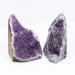 Natural Crystal Rough Stones 1pc 300g-1500g Natural Dark Amethyst Geode Stone Crystal Cluster Gift Ornaments (Color : 1pc 300g-390g)