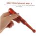 FRCOLOR 6 STK Wooden Acupressure Stick Massage Device - Portable Hand Massager for Relaxation & Pain Relief - Fragrant Red Pear Wood - Buy Online on GoSupps.com