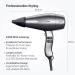 Valera Swiss Silent Jet 8600 Professional Hair Dryer - 2400W AC Motor 3 Heat Settings Ion Generator Platinum Colors - Buy Internationally - Buy Online on GoSupps.com