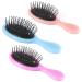 3Pcs Toddler Travel Detangling Hair Brushes - Best Valentine's Day Gift for Women - Small Wet Brush for Baby Kids - Pocket Size Curly Hair Tangle Brush - Pink, Blue, Purple - Buy Online on GoSupps.com