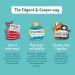 Edgard & Cooper Adult Natural Wet Dog Food - (Salmon & Turkey 11 x 150g cup) - Grain Free Gluten Free Natural Ingredients & fresh meat Salmon/Turkey 150g Multipack - Buy Online on GoSupps.com