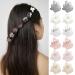 Canitor 12 PCS Mini Flower Hair Clips for Women and Girls - Strong Hold Tiny Claw Clips for Thin Hair - Cute Hair Accessories in Light Color - Buy Online on GoSupps.com