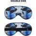 White Cow on Blue Oil Painting Sleep Mask | Adjustable Double-Sided Eye Mask | Soft Covers for Perfect Shading & Reduced Eye Edema - Shop Internationally - Buy Online on GoSupps.com