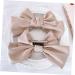 minkissy 4 Pairs bow hairpin Bow Barrettes Women christmas hair decoration ribbon bowknot accessories black girl hair accessories girls hair accessory fabric headgear baby girl bow tie - Buy Online on GoSupps.com