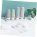 PartyKindom 1 Set Silicone Bottle Set Travel Bottle Travel Containers for Toiletries Travel Shampoo Lotion Dispenser Travel Toiletry Containers Clamshell Storage Set Bottle - Buy Online on GoSupps.com