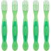Verdant Touch Denture Brush Set - Professional Portable Double Sided for Elderly - Green 5 Pack | Buy Now for International Shipping - Buy Online on GoSupps.com