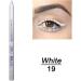 High Pigment Eyeshadow | Waterproof Colorful Quick Dry Eyeshadow | Quick Dry Eye Cosmetics with High Pigment Long-Lasting Makeup for Travel Daily Life Pochy White - Buy Online on GoSupps.com