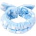 Blue Face Wash Hairband Women Bow Makeup Cosmetic Elastic Headband New Released Reliable Women's Fashion Headbands Hair Styling Accessories - Buy Online on GoSupps.com