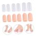 Healifty Toe Protector Cap 6 Pairs - Anti-friction Silicone Sleeves for Hallux Valgus - Toe Guards for Costume Accessories - Buy Online on GoSupps.com