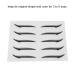 Silver Glitter Winged Eyeliner Stickers - Waterproof & Self Adhesive for Women's Makeup at Weddings & Parties - Buy Online on GoSupps.com