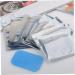 Healeved 30 Pieces Leaf Gel Pads for Abdominal Stimulators | Fitness Equipment Replacement Gel Pads | Intelligent 30PCs Blue for Bollononer Training - Buy Online on GoSupps.com