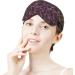 Vintage Violet Paisley Floral Sleep Mask for Women | Adjustable Eye Shades with Elastic Strap - Comfort & Style - Buy Online on GoSupps.com
