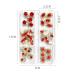 JERCLITY 30-Piece 3D Luxury Gold Nail Charms Red Rhinestones for Nails - Nail Art Decoration Accessories - Buy Online on GoSupps.com