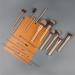 Spot Rose Gold Brushed 20 Makeup Brush Set | Essential Eyeshadow Blush & Highlighter Tools for Beginners - International Shipping Available - Buy Online on GoSupps.com