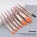Dajidafu 8 Pieces Portable Makeup Brushes Waterproof Storage Bag Powder Foundation Make Up Kit Brush Cosmetics Supplies White Type 2 White Type 2 - Buy Online on GoSupps.com