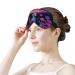 Sleep Eye Masks Blacklight Skull Colorful Sleep Eye Mask & Blindfold with Elastic Strap/Headband for Women Men Sleep Travel Nap - Buy Online on GoSupps.com
