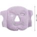 Hot Cold Gel Face Cover Reusable Safe Swelling Relief Flexible Delicate Gel Bead Face Cover for Office (Purple) - Buy Online on GoSupps.com