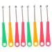 FOMIYES 200pcs Spring Earwax Cleaner Tool Set Earring Hole Cleaner Earwax Removal Tools Ear Cleaning Tools for Gentle Ear Care Set