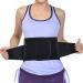 Samnuerly Lumbar Support Belt Adjustable Back Support for Men & Women | Breathable Waist Belt for Lower Back Pain Relief - Buy Online on GoSupps.com