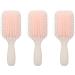 Bordstract 3-Part Scalp Massage Brush Set | Ergonomic Non-Slip Handle | Gentle Silicone Bristles for Scalp Care & Relaxation - Buy Online on GoSupps.com