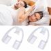 Luojuny 2-part braces in a shaft design nightly protection for teeth mouth protection for teeth grinding grinding teeth comfortable individual mouth protection against bruxism transpse