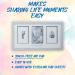 My Tiny Prints Newborn Baby Handprint and Footprint Kit - Baby Keepsake Frame with Ink Pad - Baby Shower Gift - 17 x 9.5 - Gray - Buy Online on GoSupps.com